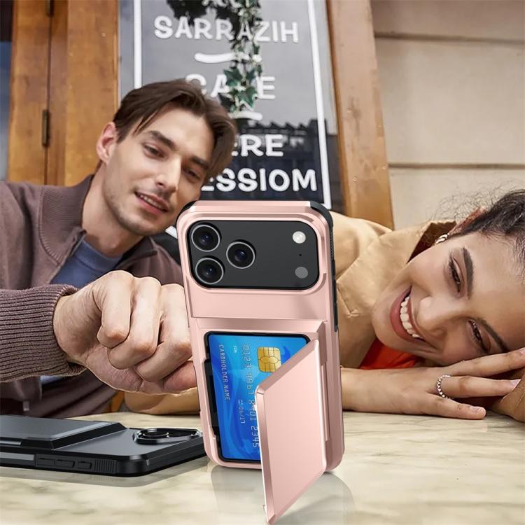 Kalebol Klapp-Karten-Geldbörsenhalter Stoßfeste Handyhülle, Für iPhone 17 Pro Max, Für iPhone 17 Pro, Für iPhone 17, Für iPhone Air, Für iPhone 16 Pro Max, Für iPhone 16 Pro, Für iPhone 16 Plus, Für iPhone 16
