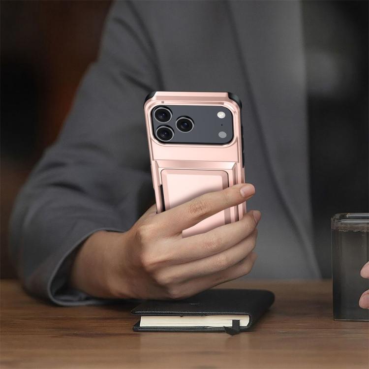 Kalebol Klapp-Karten-Geldbörsenhalter Stoßfeste Handyhülle, Für iPhone 17 Pro Max, Für iPhone 17 Pro, Für iPhone 17, Für iPhone Air, Für iPhone 16 Pro Max, Für iPhone 16 Pro, Für iPhone 16 Plus, Für iPhone 16