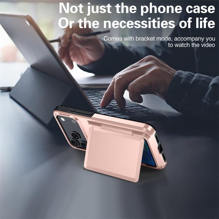Kalebol Klapp-Karten-Geldbörsenhalter Stoßfeste Handyhülle, Für iPhone 17 Pro Max, Für iPhone 17 Pro, Für iPhone 17, Für iPhone Air, Für iPhone 16 Pro Max, Für iPhone 16 Pro, Für iPhone 16 Plus, Für iPhone 16