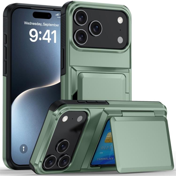 Kalebol Klapp-Karten-Geldbörsenhalter Stoßfeste Handyhülle, Für iPhone 17 Pro Max, Für iPhone 17 Pro, Für iPhone 17, Für iPhone Air, Für iPhone 16 Pro Max, Für iPhone 16 Pro, Für iPhone 16 Plus, Für iPhone 16