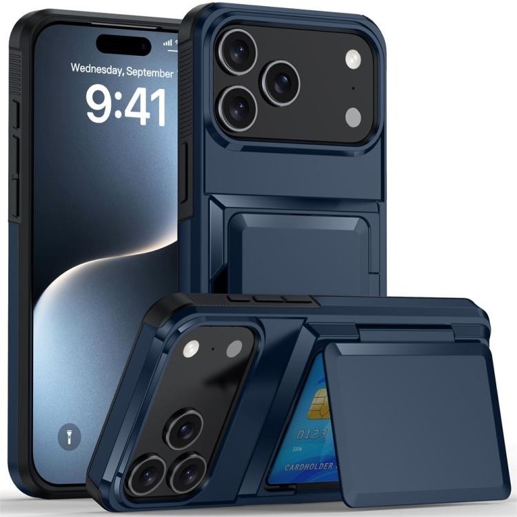 Kalebol Klapp-Karten-Geldbörsenhalter Stoßfeste Handyhülle, Für iPhone 17 Pro Max, Für iPhone 17 Pro, Für iPhone 17, Für iPhone Air, Für iPhone 16 Pro Max, Für iPhone 16 Pro, Für iPhone 16 Plus, Für iPhone 16