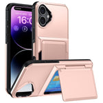 Kalebol Klapp-Karten-Geldbörsenhalter Stoßfeste Handyhülle, Für iPhone 17 Pro Max, Für iPhone 17 Pro, Für iPhone 17, Für iPhone Air, Für iPhone 16 Pro Max, Für iPhone 16 Pro, Für iPhone 16 Plus, Für iPhone 16