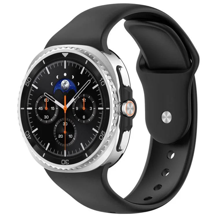 Reverse Buckle Silicone Watch Band, For Samsung Galaxy Watch8 / Watch8 Classic
