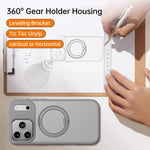 Kalebol Drehbarer Magnetischer Halter MagSafe Handyhülle, Für iPhone 17 Pro Max, Für iPhone 17 Pro, Für iPhone 17, Für iPhone Air, Für iPhone 16 Pro Max, Für iPhone 16 Pro, Für iPhone 16 Plus, Für iPhone 16