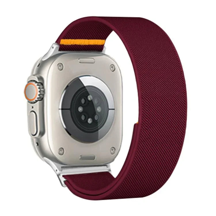 Adjustable Single Loop Elastic Nylon Watch Band, For Apple Watch 46mm / 49mm / 45mm / 44mm, For Apple Watch 42mm / 41mm / 40mm / 38mm