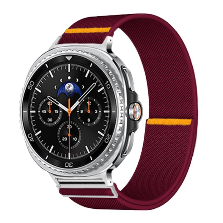 Adjustable Single Loop Elastic Nylon Watch Band, For Galaxy Watch9 / 8 / 8 Classic