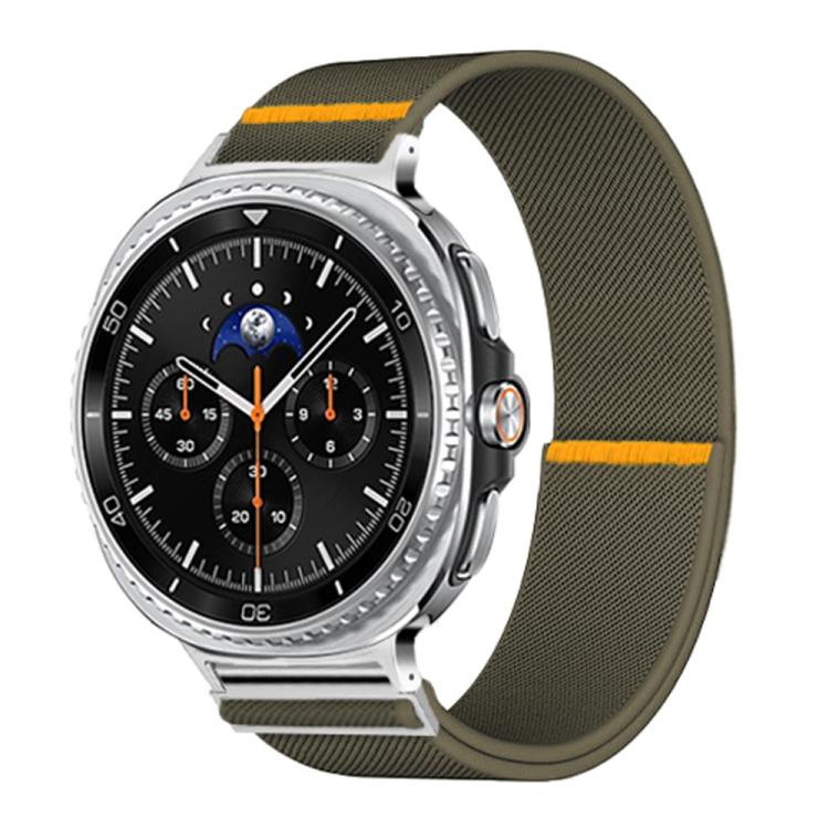Adjustable Single Loop Elastic Nylon Watch Band, For Galaxy Watch9 / 8 / 8 Classic