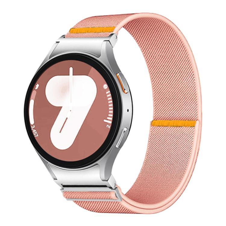 Verstellbares, elastisches Nylon-Uhrenarmband mit einfacher Schlaufe, für Samsung Galaxy Watch FE / 7 / 6 / 5 / 4