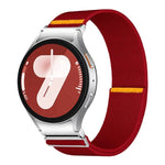 Verstellbares, elastisches Nylon-Uhrenarmband mit einfacher Schlaufe, für Samsung Galaxy Watch FE / 7 / 6 / 5 / 4