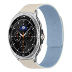 Litschi-Textur Weiches magnetisches Silikon-Uhrenarmband, für Samsung Galaxy Watch Ultra 47mm / Ultra 2025, für Samsung Galaxy Watch8 / 8 Classic