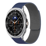 Litschi-Textur Weiches magnetisches Silikon-Uhrenarmband, für Samsung Galaxy Watch Ultra 47mm / Ultra 2025, für Samsung Galaxy Watch8 / 8 Classic