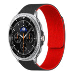 Litschi-Textur Weiches magnetisches Silikon-Uhrenarmband, für Samsung Galaxy Watch Ultra 47mm / Ultra 2025, für Samsung Galaxy Watch8 / 8 Classic