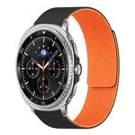 Litschi-Textur Weiches magnetisches Silikon-Uhrenarmband, für Samsung Galaxy Watch Ultra 47mm / Ultra 2025, für Samsung Galaxy Watch8 / 8 Classic