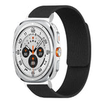 Litschi-Textur Weiches magnetisches Silikon-Uhrenarmband, für Samsung Galaxy Watch Ultra 47mm / Ultra 2025, für Samsung Galaxy Watch8 / 8 Classic