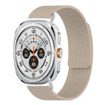 Litschi-Textur Weiches magnetisches Silikon-Uhrenarmband, für Samsung Galaxy Watch Ultra 47mm / Ultra 2025, für Samsung Galaxy Watch8 / 8 Classic