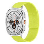 Litschi-Textur Weiches magnetisches Silikon-Uhrenarmband, für Samsung Galaxy Watch Ultra 47mm / Ultra 2025, für Samsung Galaxy Watch8 / 8 Classic