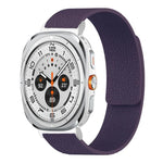 Litschi-Textur Weiches magnetisches Silikon-Uhrenarmband, für Samsung Galaxy Watch Ultra 47mm / Ultra 2025, für Samsung Galaxy Watch8 / 8 Classic
