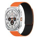 Litschi-Textur Weiches magnetisches Silikon-Uhrenarmband, für Samsung Galaxy Watch Ultra 47mm / Ultra 2025, für Samsung Galaxy Watch8 / 8 Classic