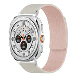 Litschi-Textur Weiches magnetisches Silikon-Uhrenarmband, für Samsung Galaxy Watch Ultra 47mm / Ultra 2025, für Samsung Galaxy Watch8 / 8 Classic