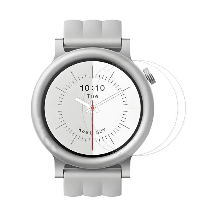 2 Stück ENKAY 0,2 mm 9H Displayschutzfolie aus gehärtetem Glas für Smartwatches, passend für Nothing CMF Watch 3 Pro
