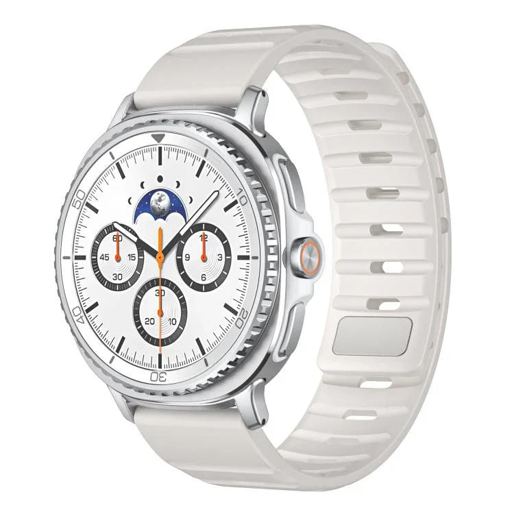 Norman Magnetisches Silikon-Uhrenarmband, für Samsung Galaxy Watch8 / Watch8 Classic