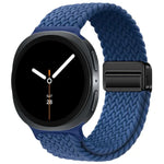 Geflochtenes Nylon-Uhrenarmband mit Magnetverschluss, passend für Samsung Galaxy Watch8 / Watch8 Classic
