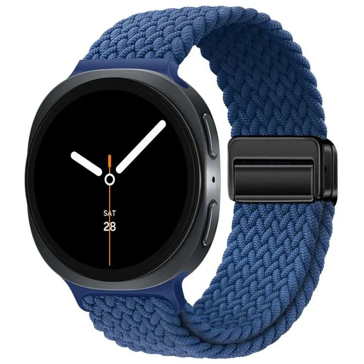 Geflochtenes Nylon-Uhrenarmband mit Magnetverschluss, passend für Samsung Galaxy Watch8 / Watch8 Classic