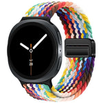 Geflochtenes Nylon-Uhrenarmband mit Magnetverschluss, passend für Samsung Galaxy Watch8 / Watch8 Classic