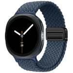 Geflochtenes Nylon-Uhrenarmband mit Magnetverschluss, passend für Samsung Galaxy Watch8 / Watch8 Classic