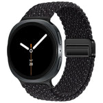 Geflochtenes Nylon-Uhrenarmband mit Magnetverschluss, passend für Samsung Galaxy Watch8 / Watch8 Classic