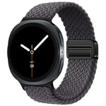 Geflochtenes Nylon-Uhrenarmband mit Magnetverschluss, passend für Samsung Galaxy Watch8 / Watch8 Classic