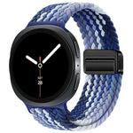 Geflochtenes Nylon-Uhrenarmband mit Magnetverschluss, passend für Samsung Galaxy Watch8 / Watch8 Classic