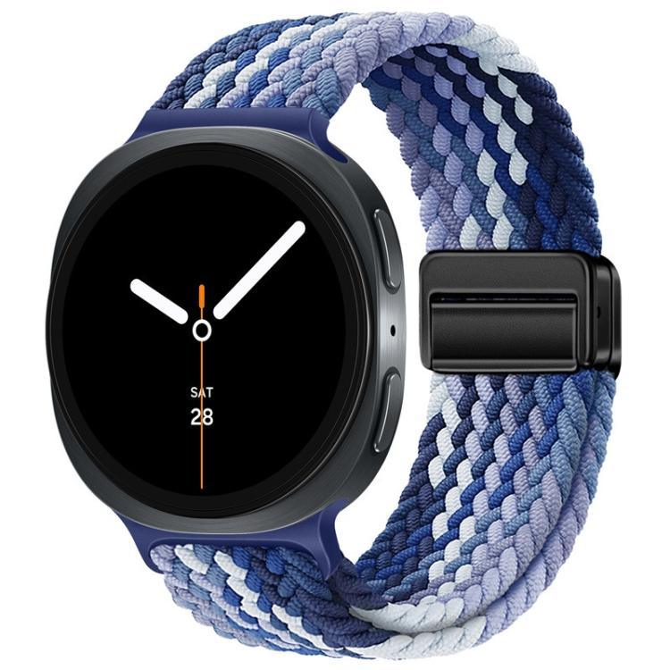 Geflochtenes Nylon-Uhrenarmband mit Magnetverschluss, passend für Samsung Galaxy Watch8 / Watch8 Classic