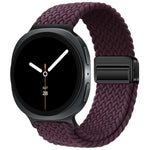 Geflochtenes Nylon-Uhrenarmband mit Magnetverschluss, passend für Samsung Galaxy Watch8 / Watch8 Classic