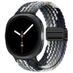 Geflochtenes Nylon-Uhrenarmband mit Magnetverschluss, passend für Samsung Galaxy Watch8 / Watch8 Classic