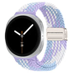 Geflochtenes Nylon-Uhrenarmband mit Magnetverschluss, passend für Samsung Galaxy Watch8 / Watch8 Classic