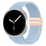 Geflochtenes Nylon-Uhrenarmband mit Magnetverschluss, passend für Samsung Galaxy Watch8 / Watch8 Classic