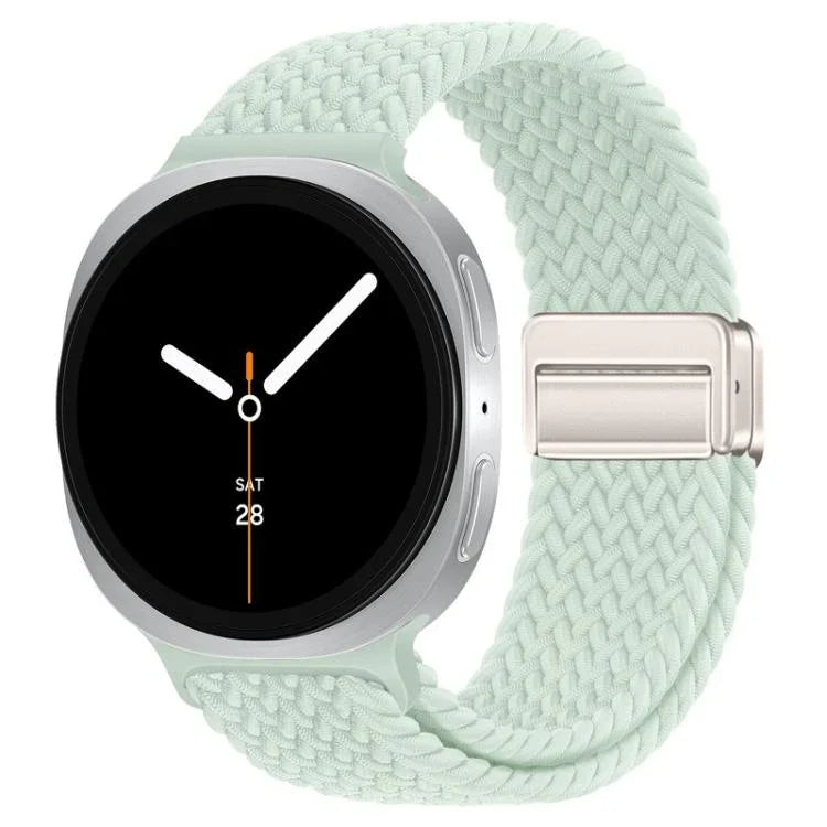 Geflochtenes Nylon-Uhrenarmband mit Magnetverschluss, passend für Samsung Galaxy Watch8 / Watch8 Classic
