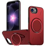 Kalebol Magnetic MagSafe Rotation Holder PC Phone Case, For iPhone 13 Pro, For iPhone 13, For iPhone 17e / 16e