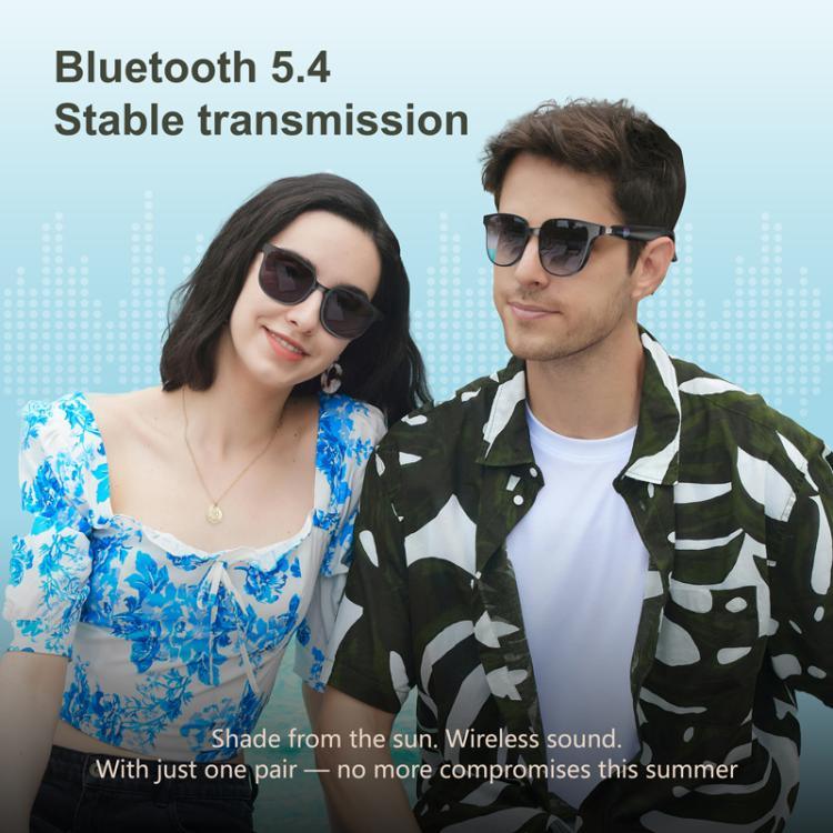GL08 Smart Glasses, unterstützt Touch-Steuerung / Integriertes Anrufmikrofon / Offenes Audioerlebnis