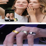 R100 SIZE 10 Smart Ring, Support Heart Rate / Blood Oxygen / Sleep Monitoring / Remote Photography