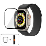 Wild Path Loop Nylon-Uhrenarmband mit 3D-gebogener Folie, für Apple Watch Series 10 (46 mm), Apple Watch Series 10 (42 mm), Apple Watch 6/5/4/SE (44 mm)