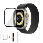 Wild Path Loop Nylon-Uhrenarmband mit 3D-gebogener Folie, für Apple Watch Series 10 (46 mm), Apple Watch Series 10 (42 mm), Apple Watch 6/5/4/SE (44 mm)