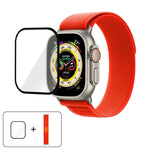 Wild Path Loop Nylon-Uhrenarmband mit 3D-gebogener Folie, für Apple Watch Series 9/8/7 (41 mm), Apple Watch 3/2/1 (38 mm) und Apple Watch 3/2/1 (42 mm)