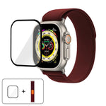 Wild Path Loop Nylon-Uhrenarmband mit 3D-gebogener Folie, für Apple Watch Series 9/8/7 (41 mm), Apple Watch 3/2/1 (38 mm) und Apple Watch 3/2/1 (42 mm)