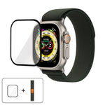 Wild Path Loop Nylon-Uhrenarmband mit 3D-gebogener Folie, für Apple Watch Series 9/8/7 (41 mm), Apple Watch 3/2/1 (38 mm) und Apple Watch 3/2/1 (42 mm)
