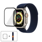 Wild Path Loop Nylon-Uhrenarmband mit 3D-gebogener Folie, für Apple Watch Series 9/8/7 (41 mm), Apple Watch 3/2/1 (38 mm) und Apple Watch 3/2/1 (42 mm)