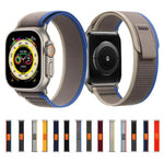 Wild Path Loop Nylon-Uhrenarmband mit 3D-gebogener Folie, für Apple Watch Series 9/8/7 (41 mm), Apple Watch 3/2/1 (38 mm) und Apple Watch 3/2/1 (42 mm)