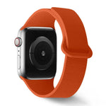 Magnetisches Silikon-Uhrenarmband mit Litschi-Muster, passend für Apple Watch 46 mm / 49 mm / 45 mm / 44 mm und 42 mm / 41 mm / 40 mm / 38 mm