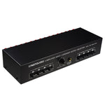 B075 4 Eingänge 4 Ausgänge Leistungsverstärker-Lautsprecherumschalter, 300W Klangqualität pro Kanal ohne Verlust, B075